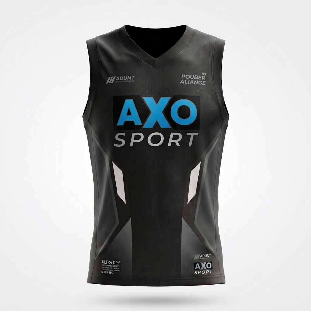 Maillot de basketball sans manches personnalisé AXO SPORT
